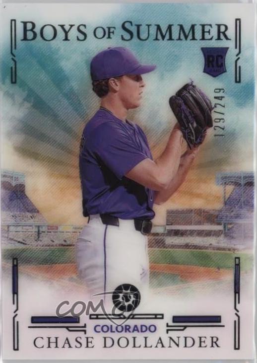 Chase Dollander #62 2025 Panini Boys of Summer Baseball