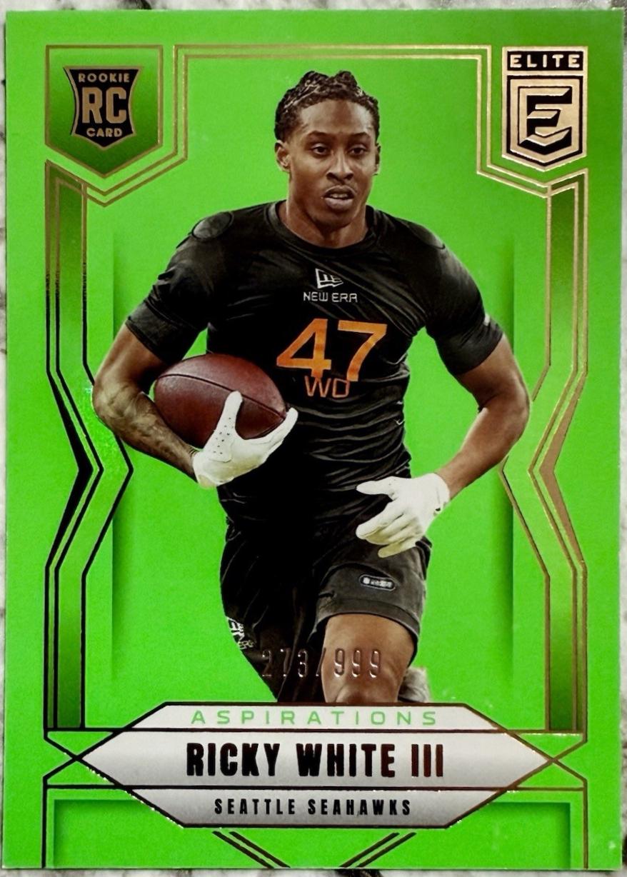 Ricky White III [Aspirations Lime Green] #193 Prices | 2025 Panini ...