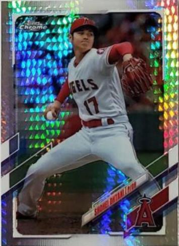 Shohei Ohtani [Prism Refractor] #159 Prices | 2021 Topps Chrome