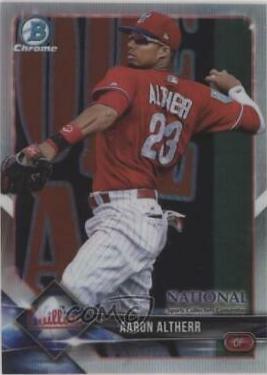 Aaron Altherr #BNR-AA Baseball Cards 2018 Bowman Chrome National Convention