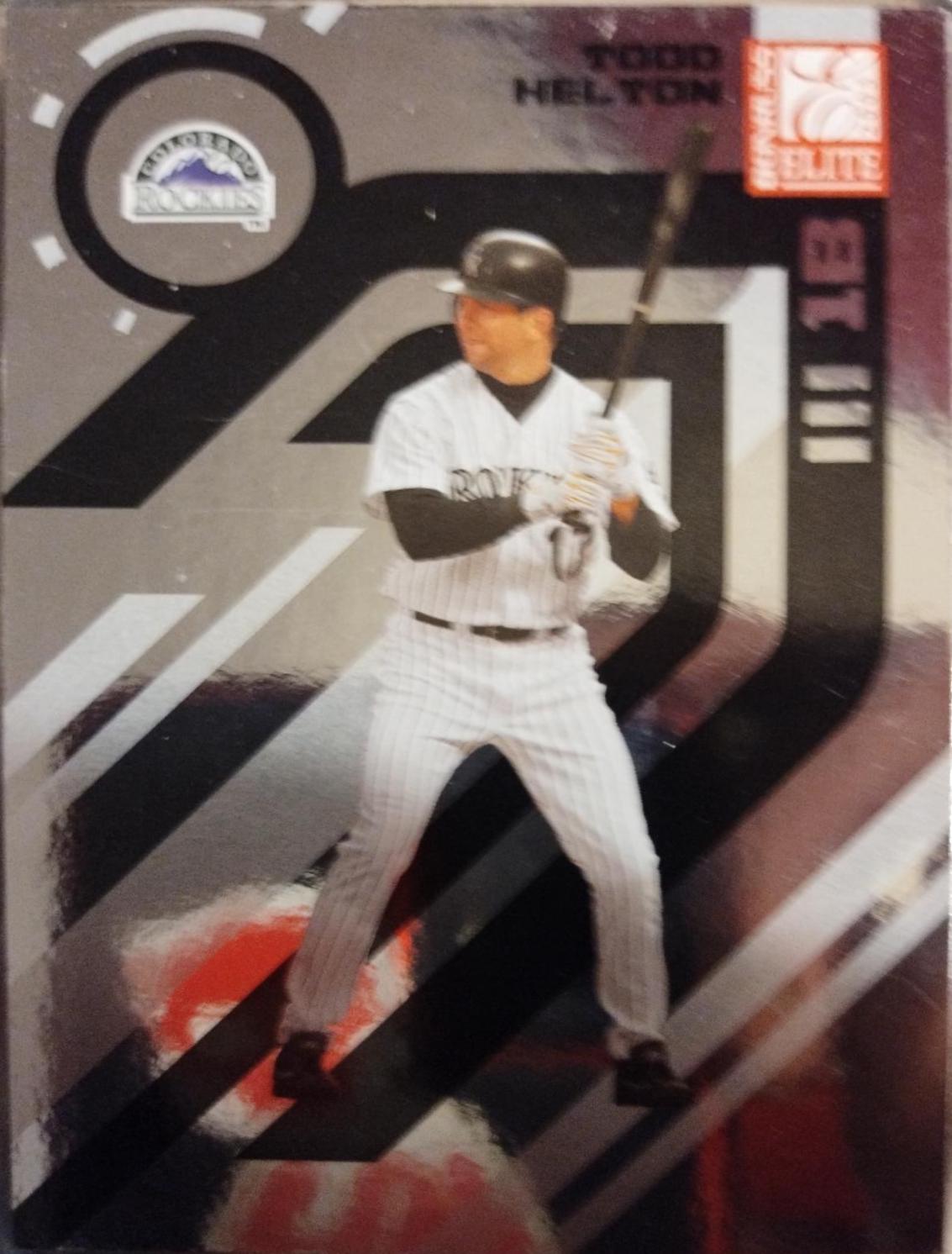 Todd Belton #58 Baseball Cards 2005 Donruss Elite