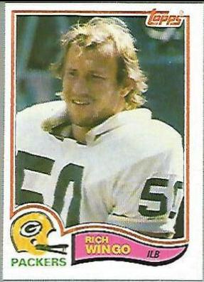Rich Wingo #368 Football Cards 1982 Topps