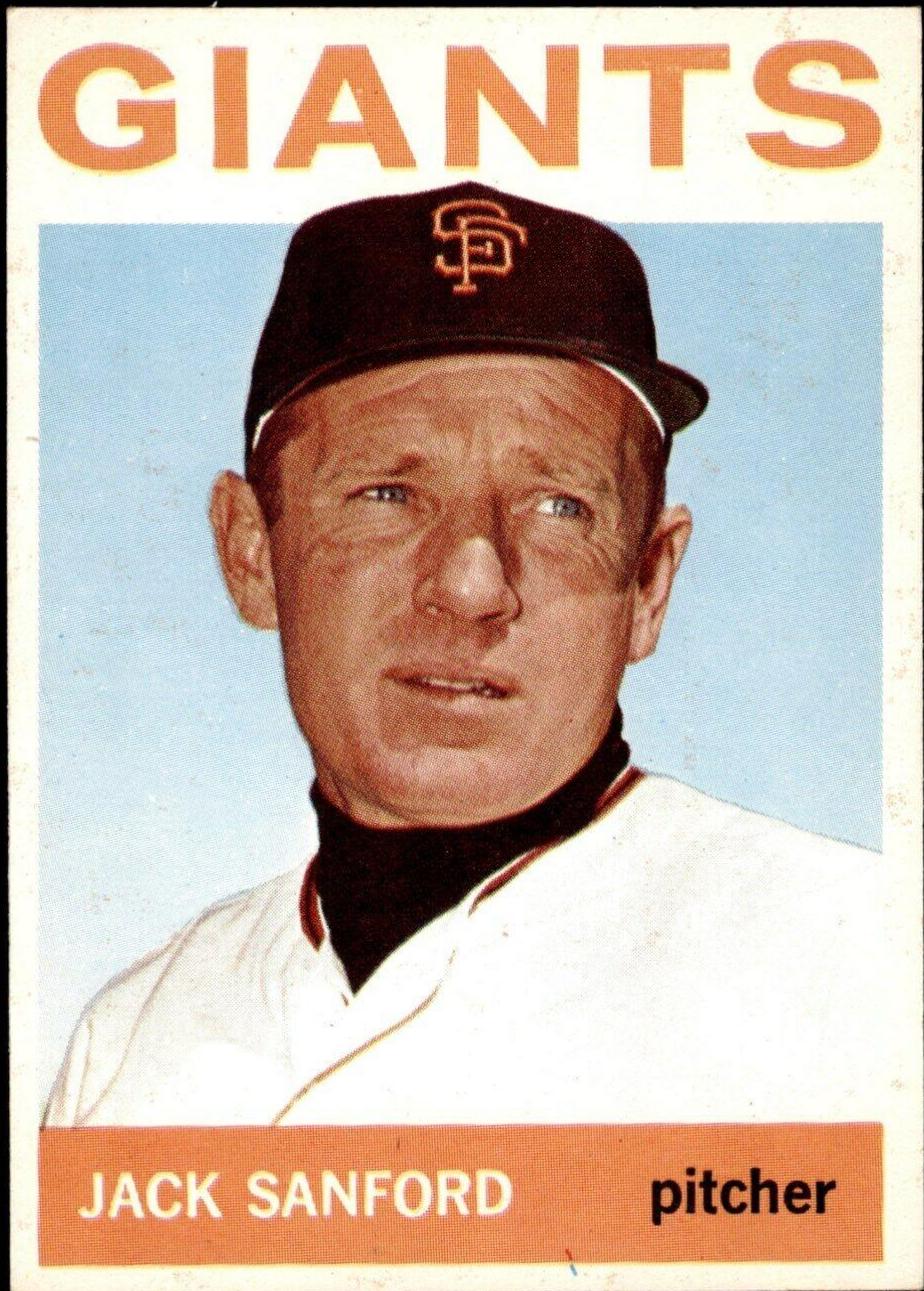 Jack Sanford #414 1964 Topps Baseball