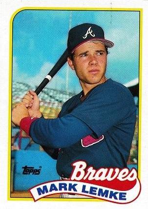 Mark Lemke #327 Baseball Cards 1989 Topps