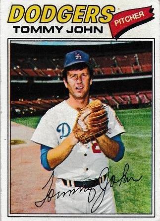 Tommy John #128 Baseball Cards 1977 Topps