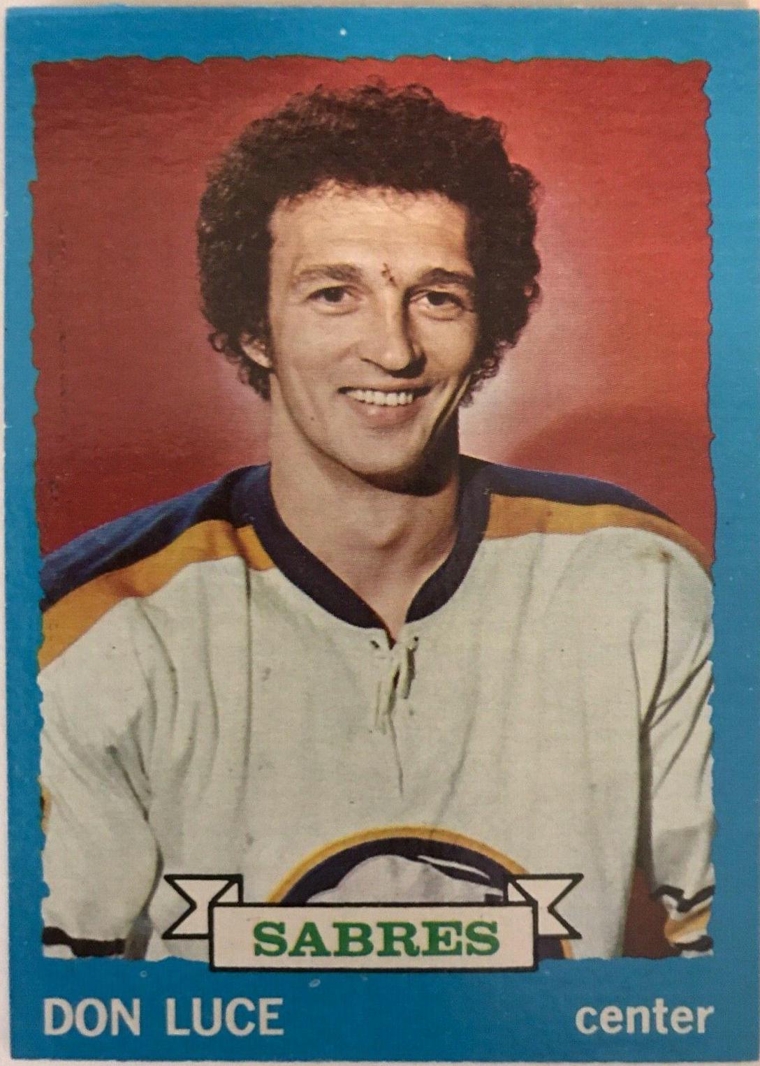 Don Luce #38 Hockey Cards 1973 Topps