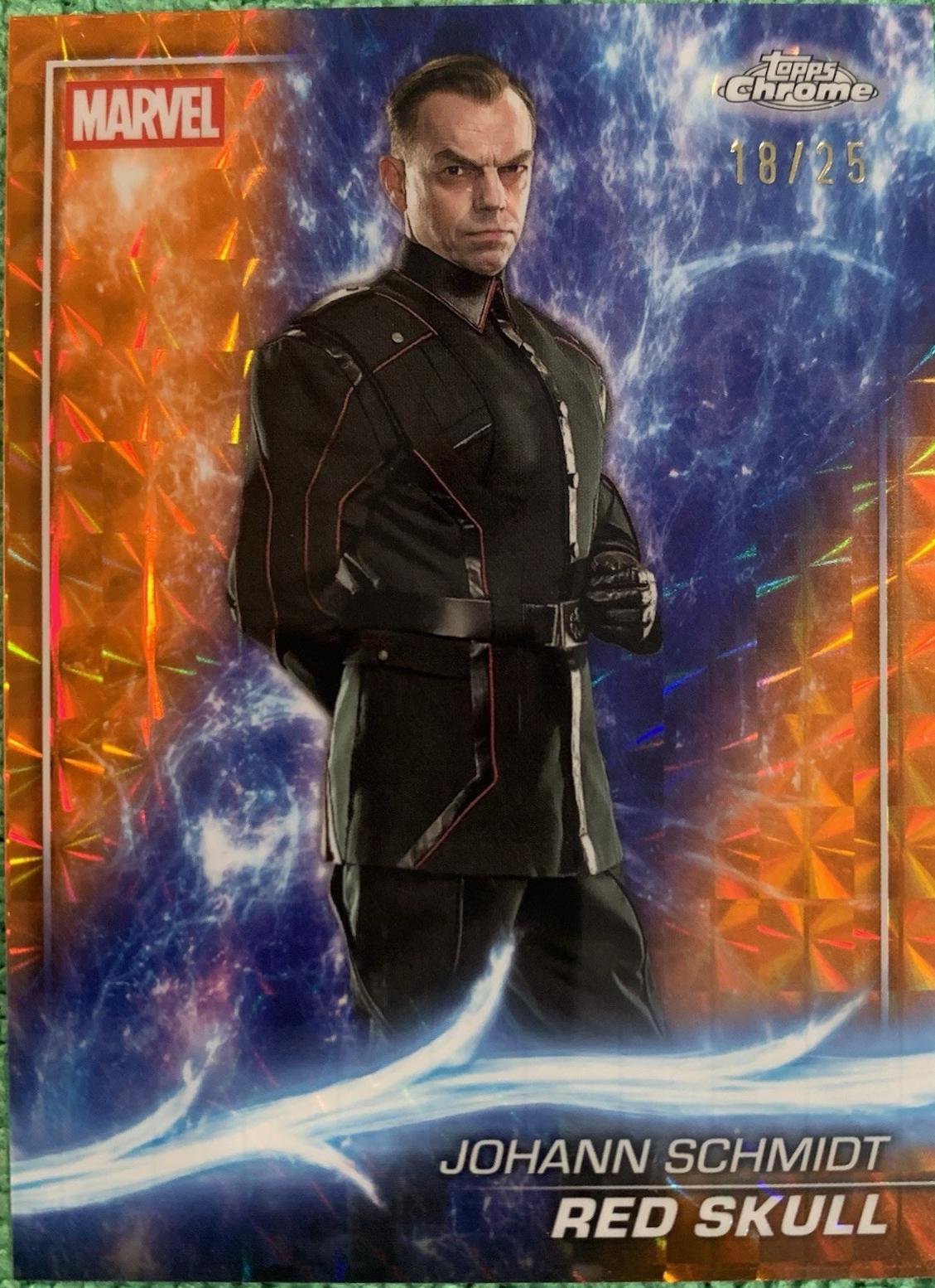 Red Skull [Orange Geometric Refractor] #22