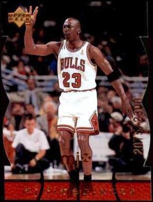 Michael Jordan #106 1998 Upper Deck Mjx Timepieces Basketball