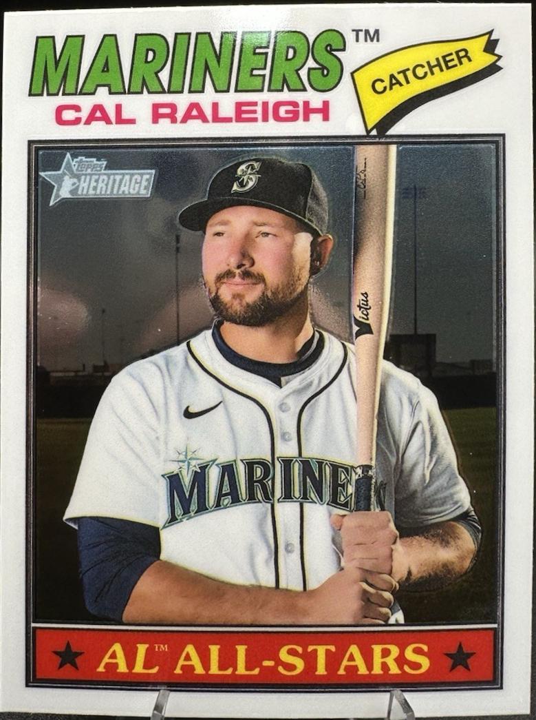 Cal Raleigh [Chrome] #269 Prices | 2026 Topps Heritage | Baseball Cards