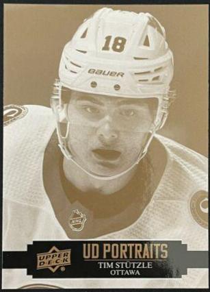 Tim Stutzle #P-20 Hockey Cards 2021 Upper Deck UD Portraits