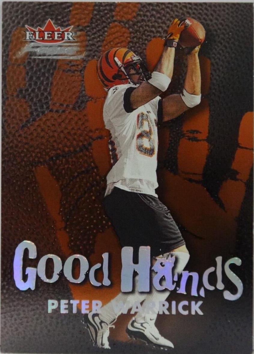 Peter Warrick #12 GH Football Cards 2000 Fleer Focus Good Hands
