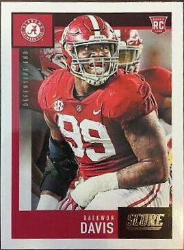 Raekwon Davis #344 Football Cards 2020 Panini Score