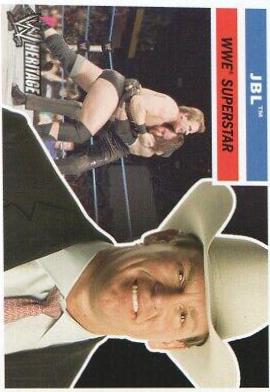 JBL #41 Wrestling Cards 2005 Topps Heritage WWE