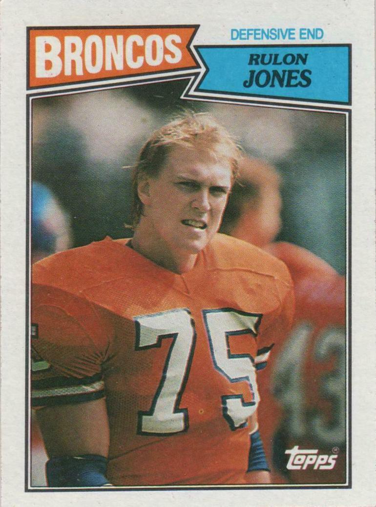 1987 Rulon Jones #38