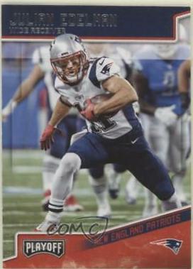 Julian Edelman #128 2018 Panini Playoff Football