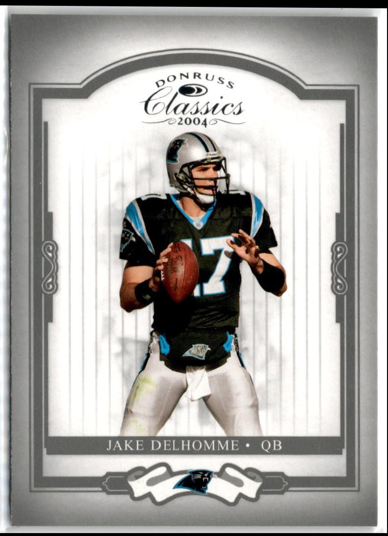 Jake Delhomme #13 Football Cards 2004 Panini Donruss Classics