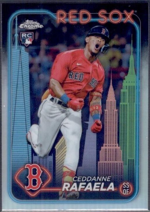 Ceddanne Rafaela #118 2024 Topps Chrome Baseball