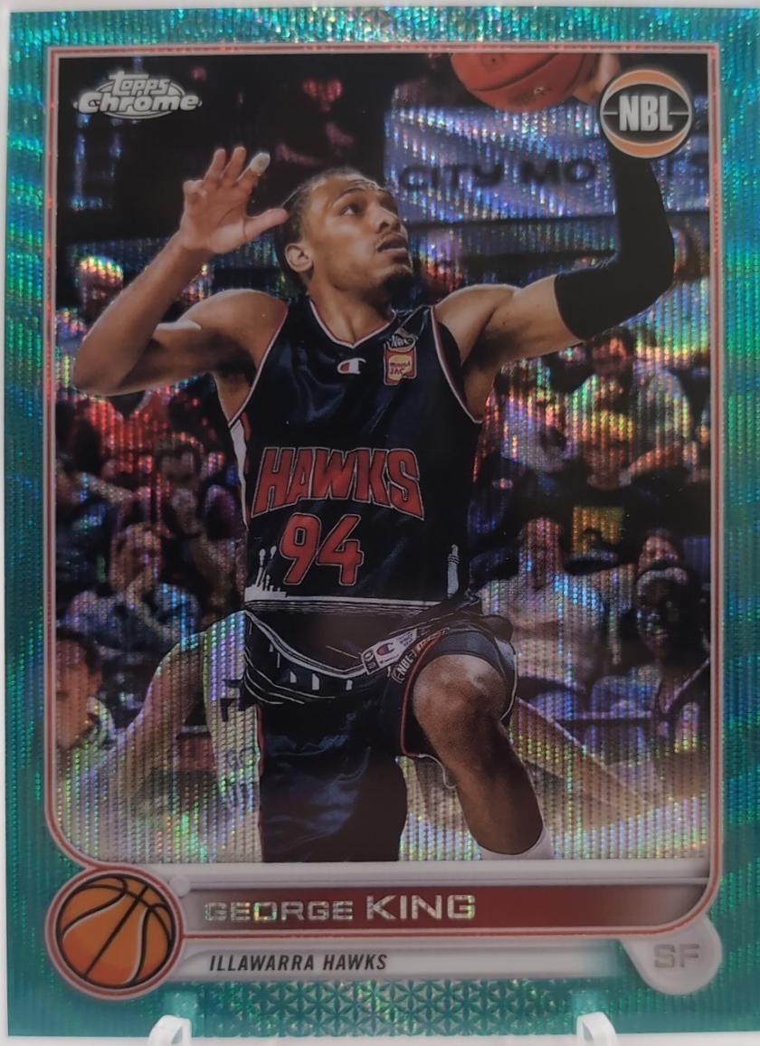 George King [Aqua Wave Refractor] #36