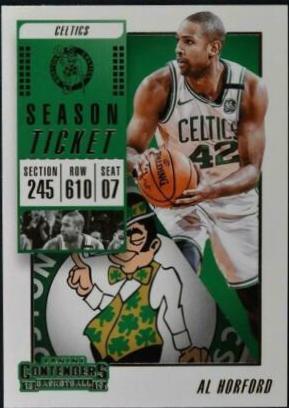 Al Horford #62 Basketball Cards 2018 Panini Contenders