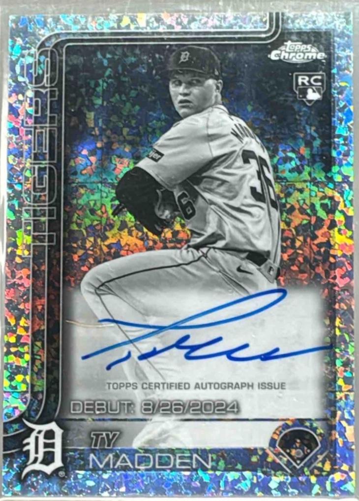 Ty Madden [Black Refractor] #CRDA-TMA