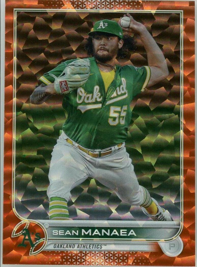Sean Manaea [Orange Foilboard] #281