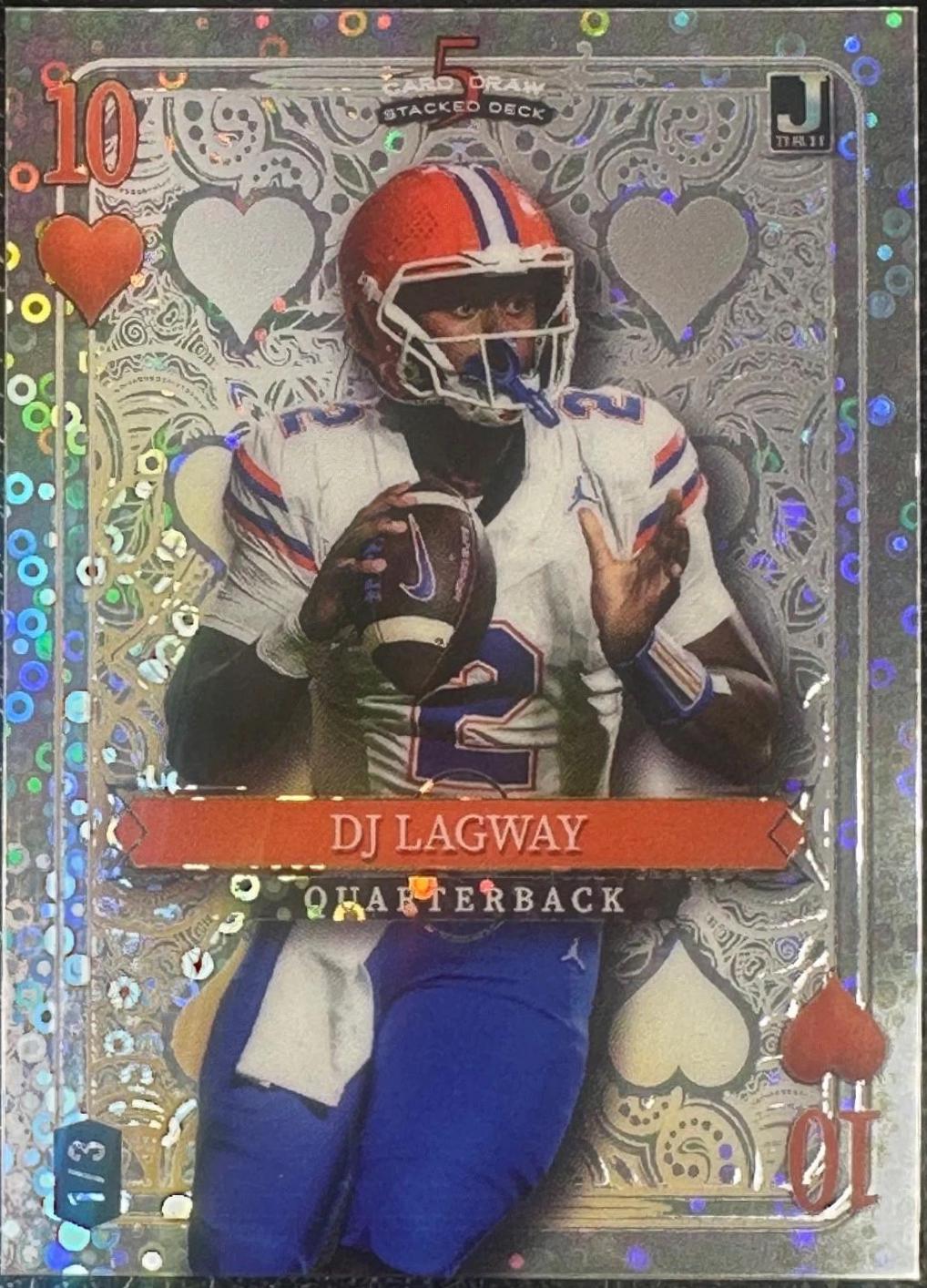 DJ Lagway #SDJH-DLN 2024 Wild Card 5 Card Draw Football