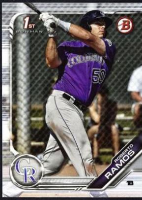 Roberto Ramos #BP-145 Baseball Cards 2019 Bowman Prospects