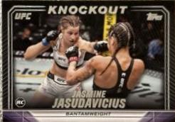 Jasmine Jasudavicius #50 Ufc Cards 2024 Topps Knockout UFC