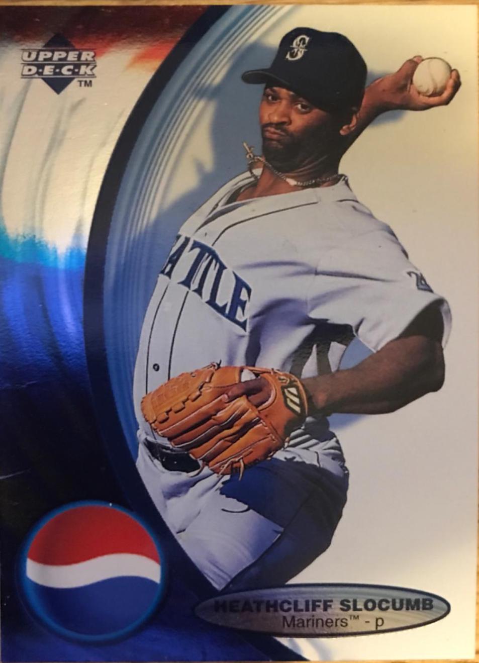 Heathcliff Slocumb #PM-14 Baseball Cards 1998 Upper Deck Pepsi Mariners