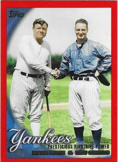 Babe Ruth / Lou Gehrig