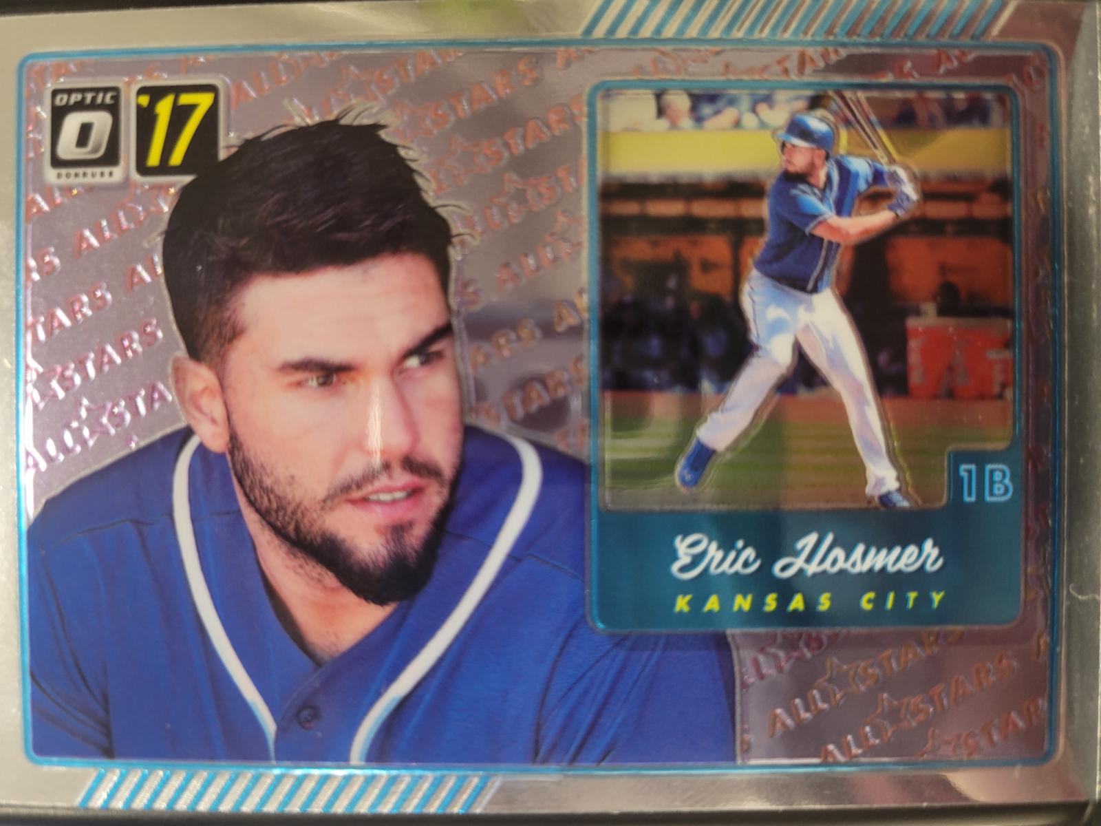 Eric Hosmer #AS-4 Baseball Cards 2017 Panini Donruss All Stars
