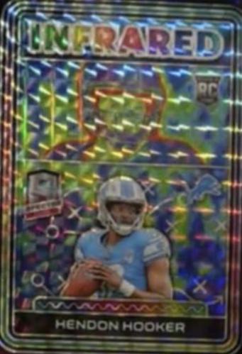 Hendon Hooker #5 Football Cards 2023 Panini Spectra Infrared