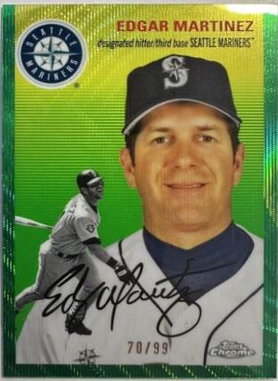 Edgar Martinez [White Green Refractor] #461