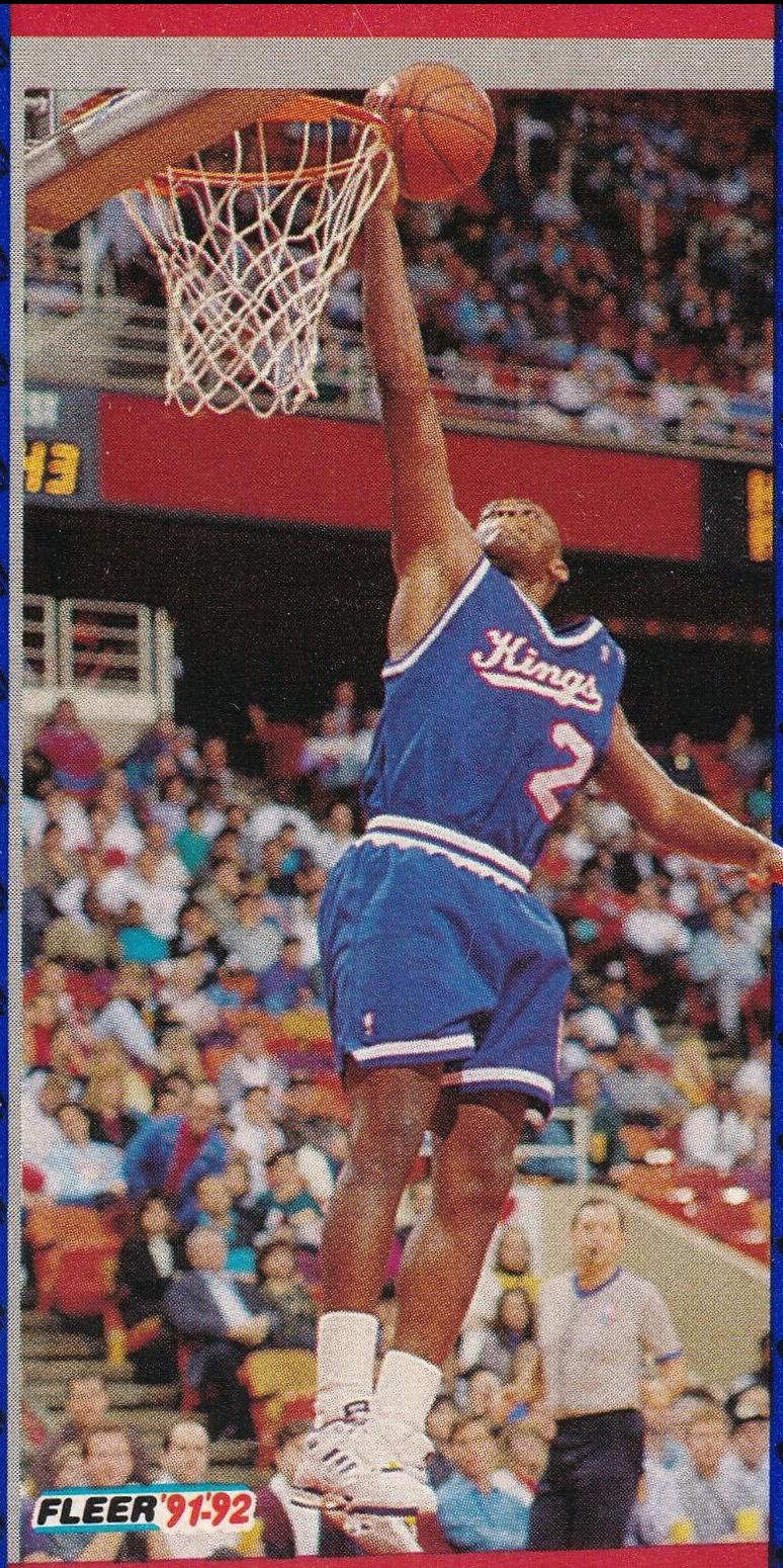 Mitch Richmond #350 Basketball Cards 1991 Fleer