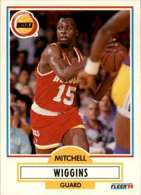 Mitchell Wiggins #75 Basketball Cards 1990 Fleer