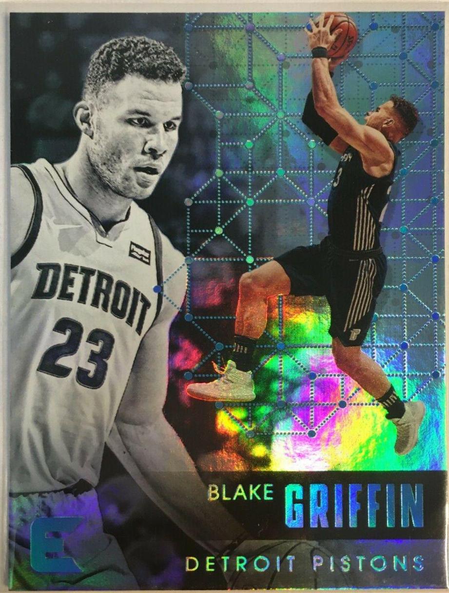 Blake Griffin Platinum #22 Basketball Cards 2017 Panini Essentials