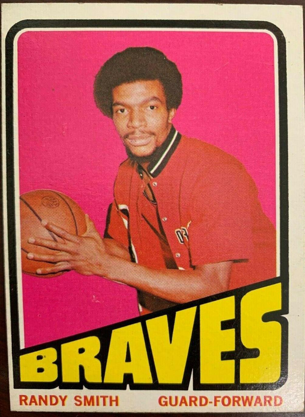Randy Smith #8 Basketball Cards 1972 Topps