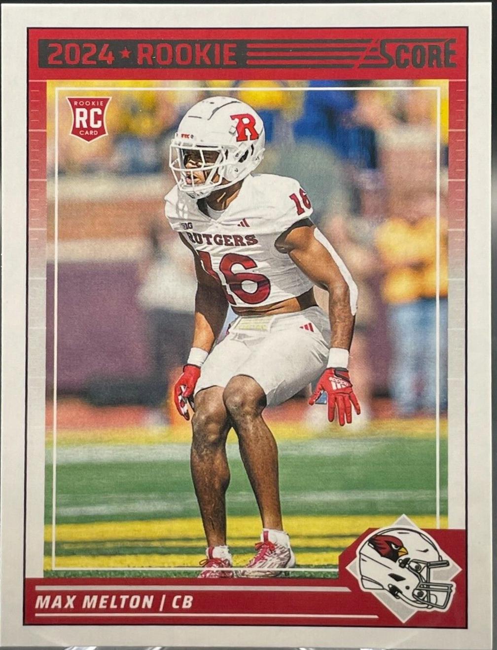 Max Melton #374 Football Cards 2024 Panini Score