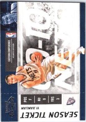 Yi Jianlian #10 Basketball Cards 2009 Playoff Contenders