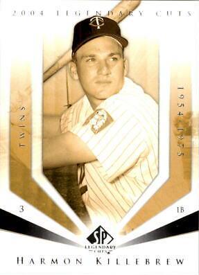Harmon Killebrew #49 Baseball Cards 2004 SP Legendary Cuts