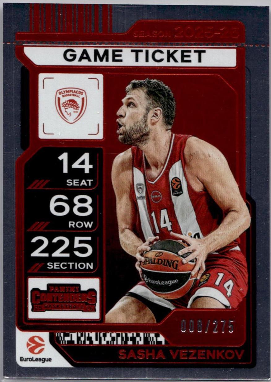 Sasha Vezenkov [Game Ticket Orange] #3