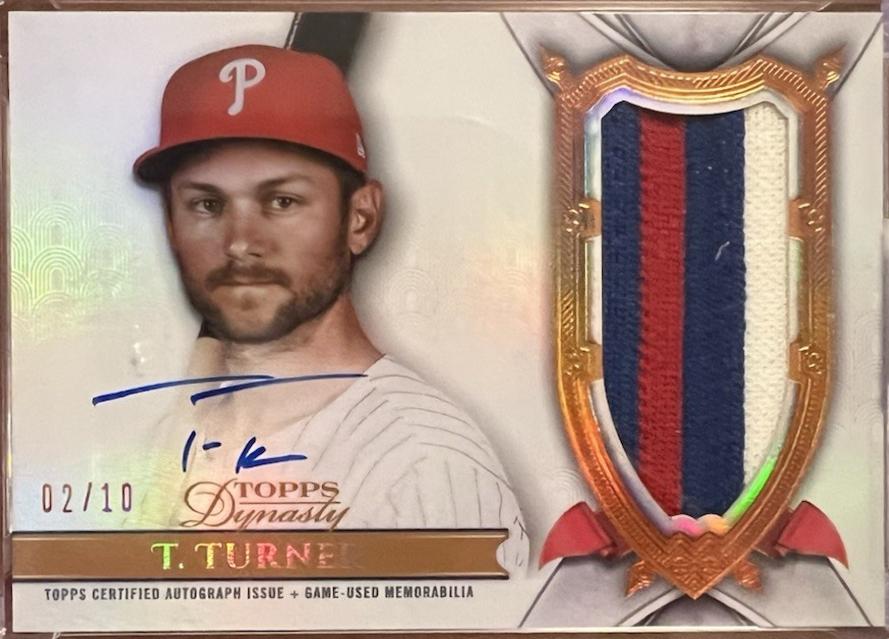 Trea Turner [Autograph Patch] #DAP-TT2