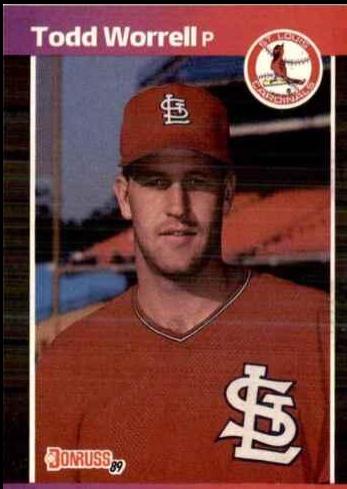 Todd Worrell #82 Baseball Cards 1989 Donruss