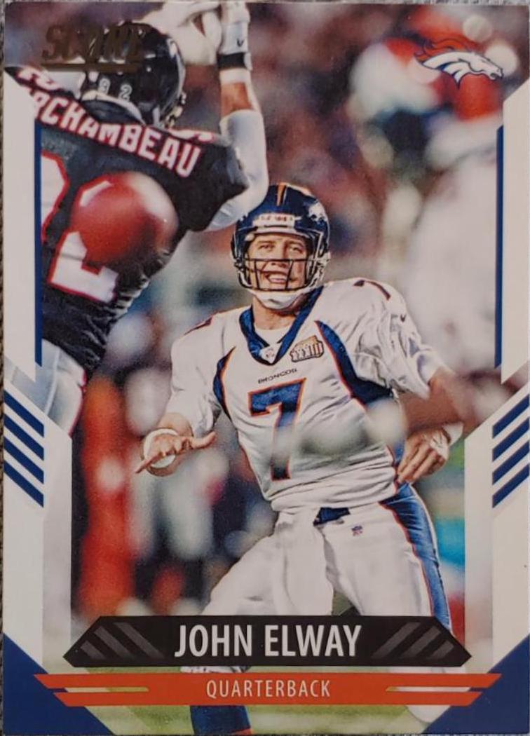 John Elway #223 Football Cards 2021 Panini Score