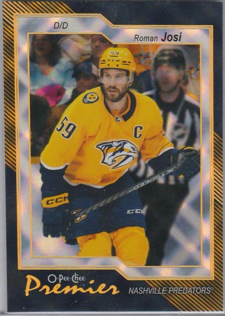 Roman Josi #P-20 Hockey Cards 2023 O-Pee-Chee Premier