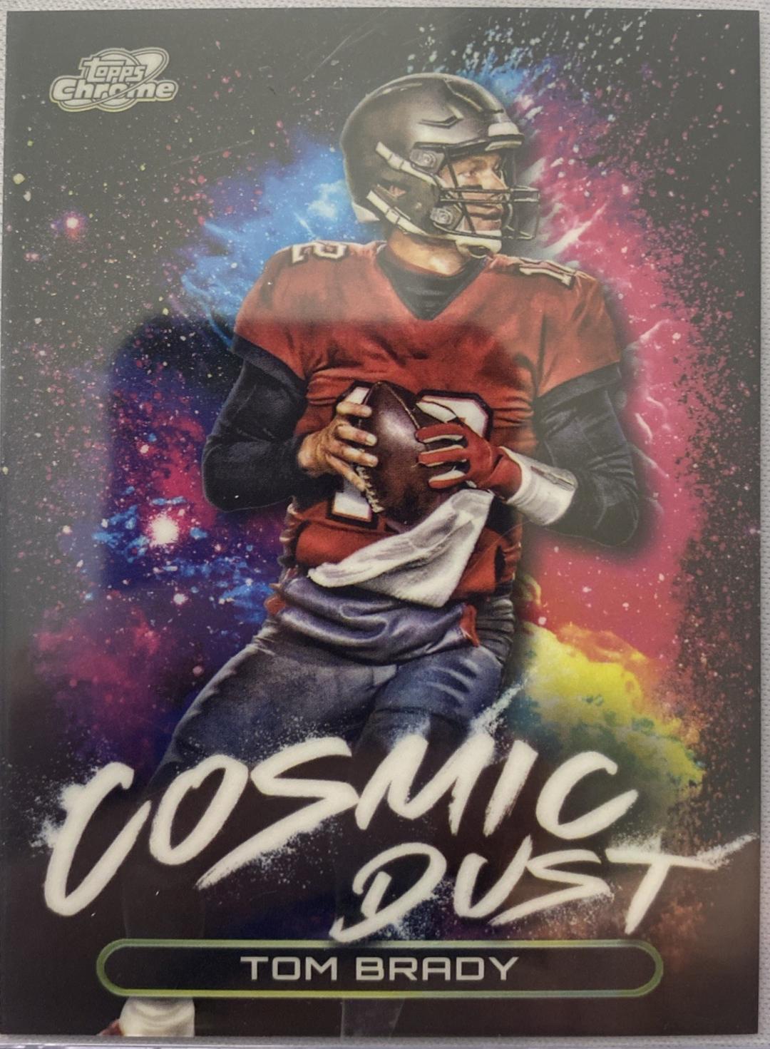 Tom Brady #CD-1 Football Cards 2024 Topps Cosmic Chrome Dust