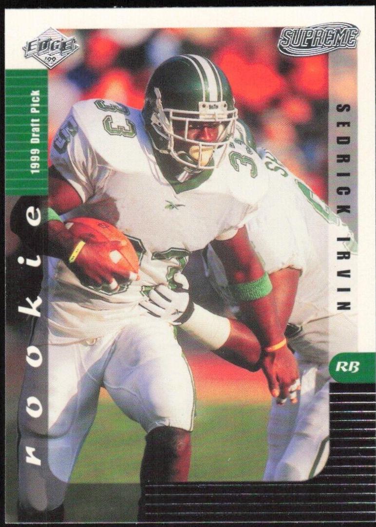 Sedrick Irvin #152 Football Cards 1999 Collector's Edge Supreme