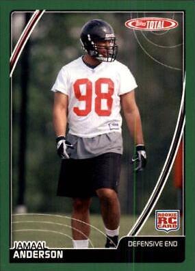 Jamaal Anderson #507 Football Cards 2007 Topps Total