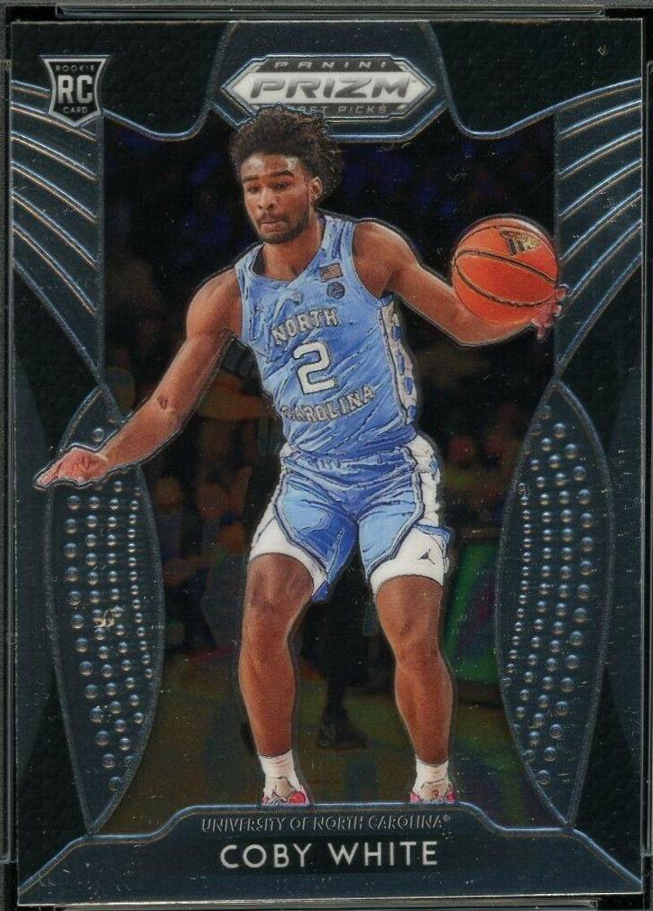 Coby White #8 Basketball Cards 2019 Panini Prizm Draft Picks