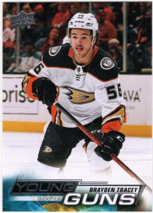 Brayden Tracey #219 Hockey Cards 2022 Upper Deck